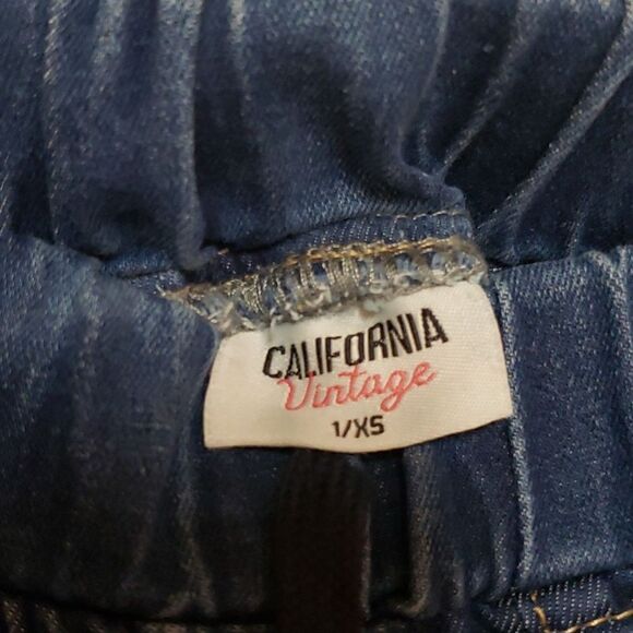 New wit tag California Vintage Pullon Jeans sz 1/XS - Picture 5 of 8